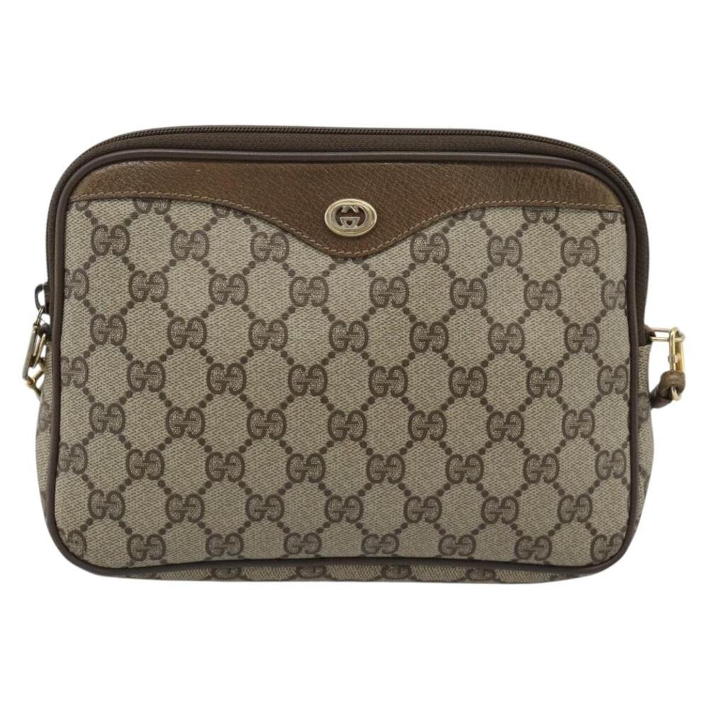 Gucci GG Supreme Shoulder Bag 97 Beige